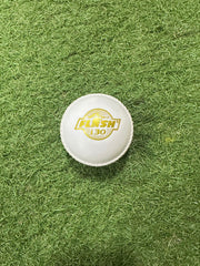 Flash i-30 Synthetic Machine Stitched Cricket Ball - Red & White