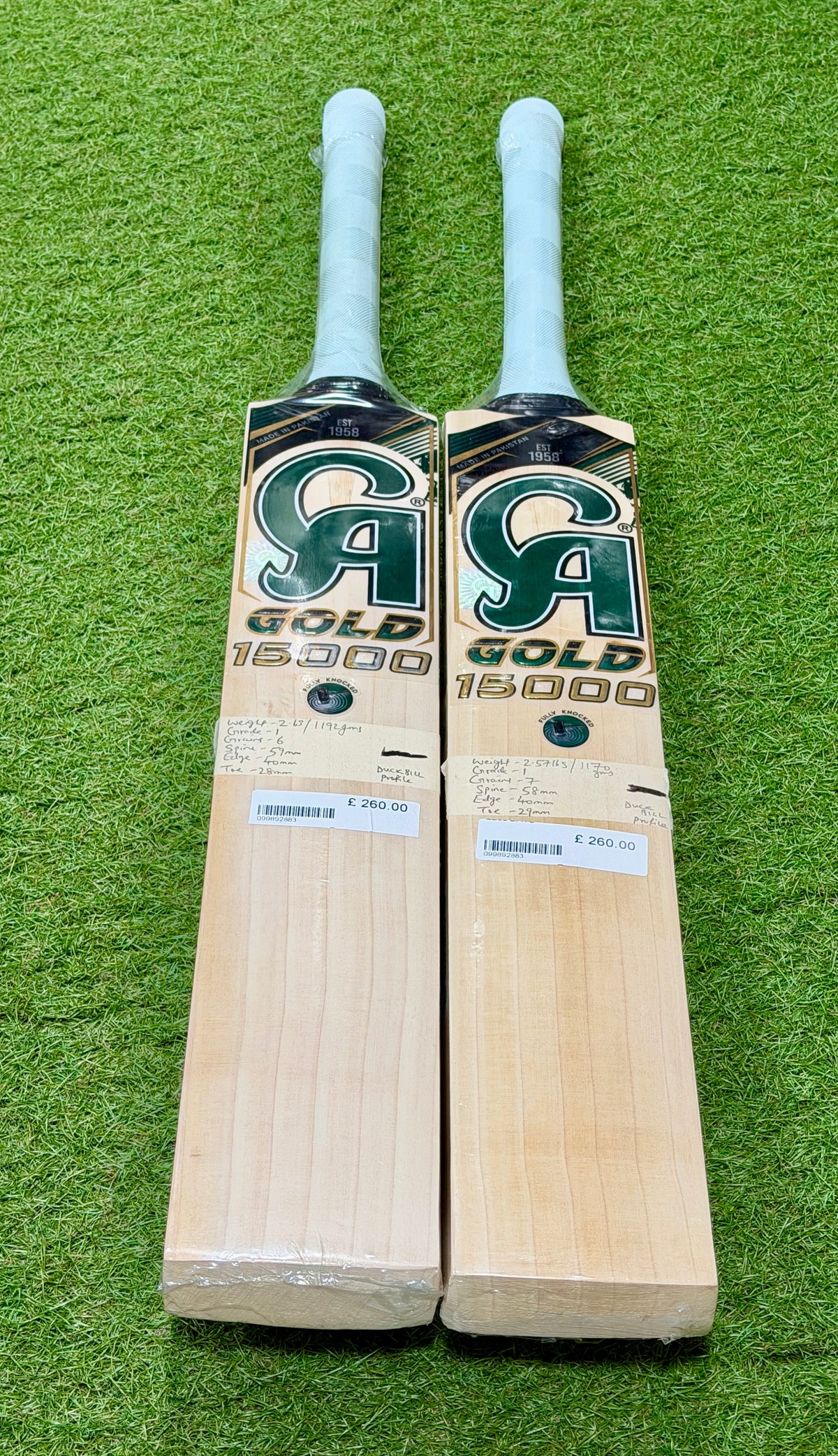 CA 15000 Gold 2.0 Cricket Bat