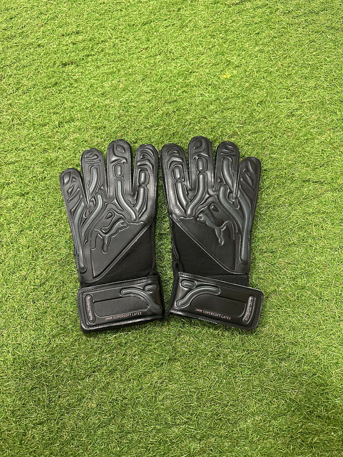 Puma Ultra SN41 Gun Cut Football Goalkeeper Gloves - Black