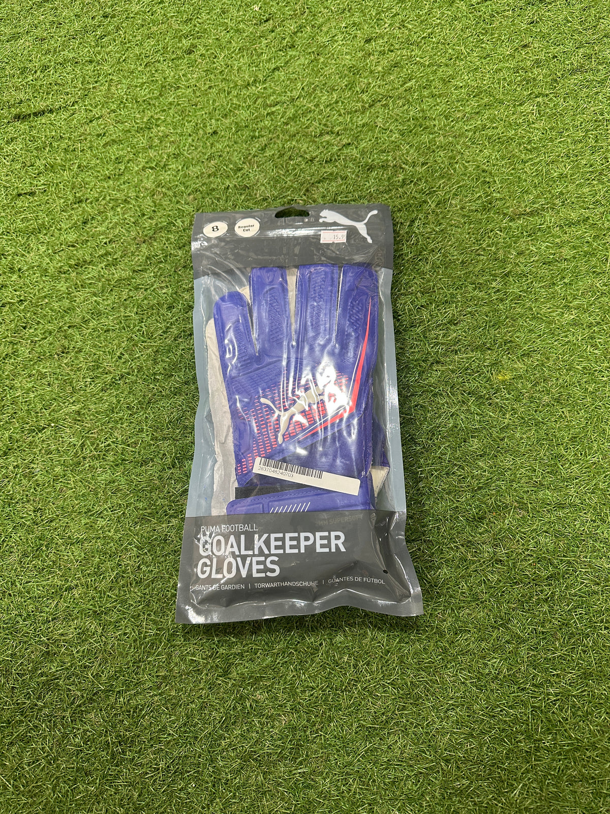 Puma Ultra SN41 Regular Cut Football Goalkeeper Gloves - Purple-Red