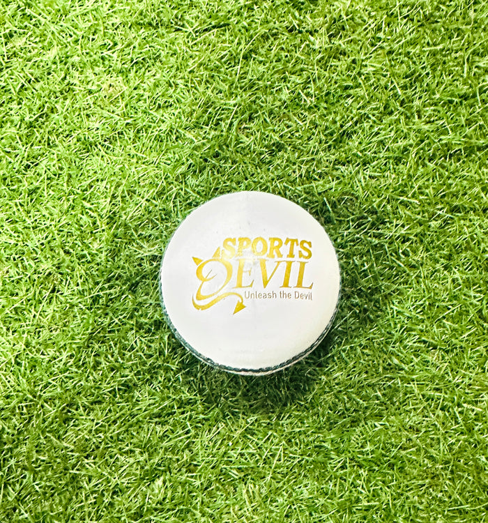 Sports Devil Men’s White Cricket Ball
