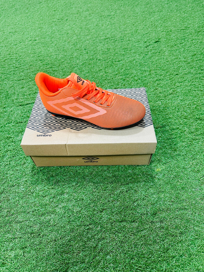 Umbro Velocita Matrix 1.0 Studs Football Junior Shoes - Orange