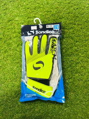 Sandico Match Jn00 Football Junior Goalkeeper Gloves - Black/Flourscent
