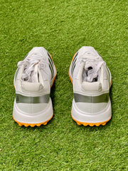 Adidas Howzat Spike Cricket Shoes - White/Orange image 5