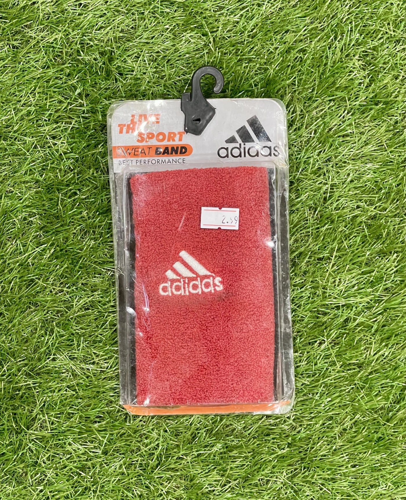 Adidas Red Wrist Band