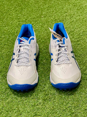 Asics 350 Not Out FF Spike Cricket Shoes - White/Tuna Blue image 3