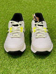 Asics Gel Gully 7 Spike Cricket Shoes - White/Safety Yellow image 3