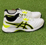 Asics Gel Gully 7 Spike Cricket Shoes - White/Safety Yellow image 4