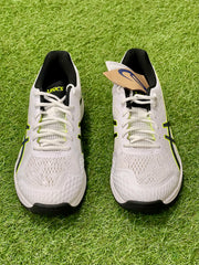 Asics Strike Rate FF Spike Cricket Shoes - White/Safety Yellow image 3