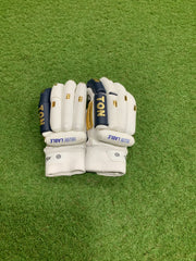 SS TON Blue Label Cricket Batting Gloves