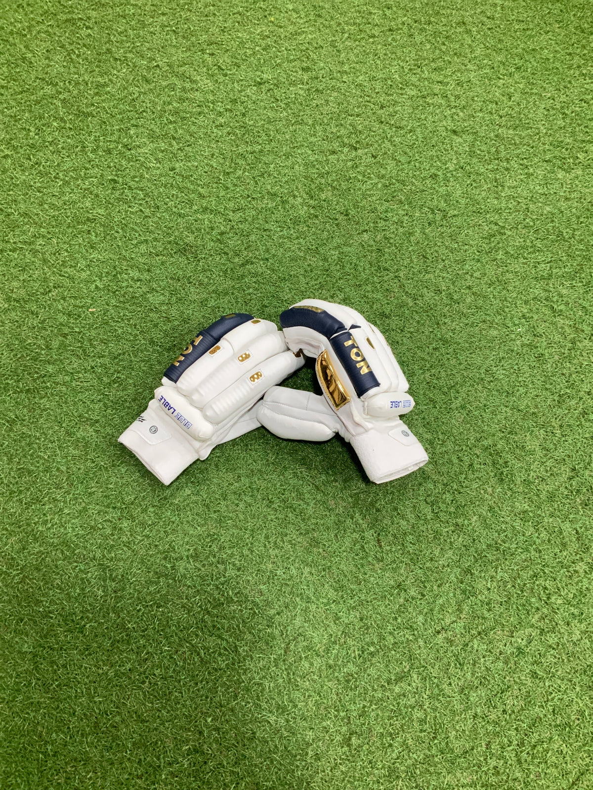 SS TON Blue Label Cricket Batting Gloves