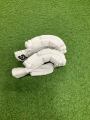 SS Super Test Pure White Cricket Batting Gloves
