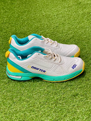 DSC Drifter Spike Cricket Shoes - Sea Green/Yellow image 4