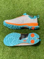DSC Jaffa 22 Rubber Cricket Shoes - White/Orange main image