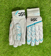 DSC Pro Blue Pattern Cricket Batting Gloves