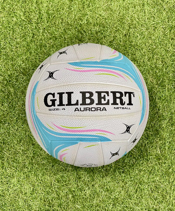 Gilbert Aurora Netball Ball - Size 4