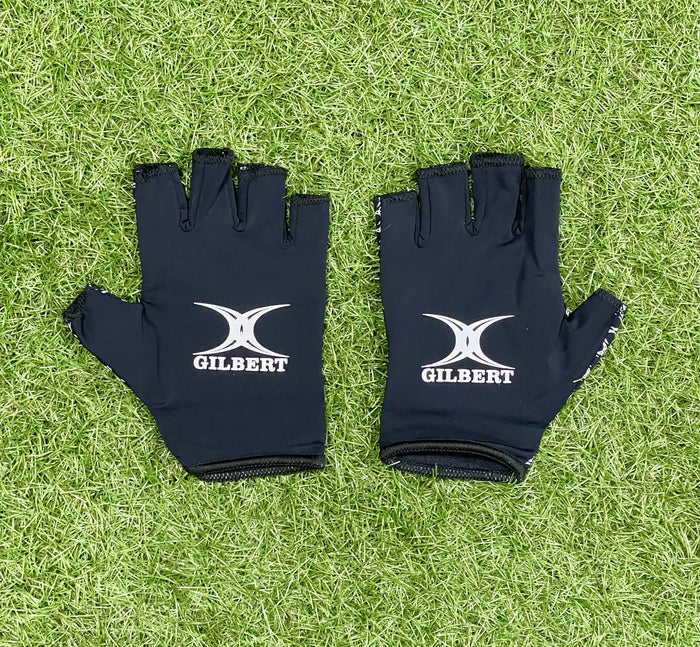 Gilbert International Half Finger Rugby Gloves