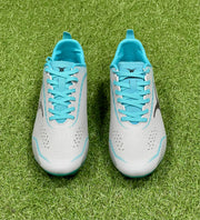 Gilbert Sidestep X15 LO 6 Stud Rugby Boots - Black/Aqua