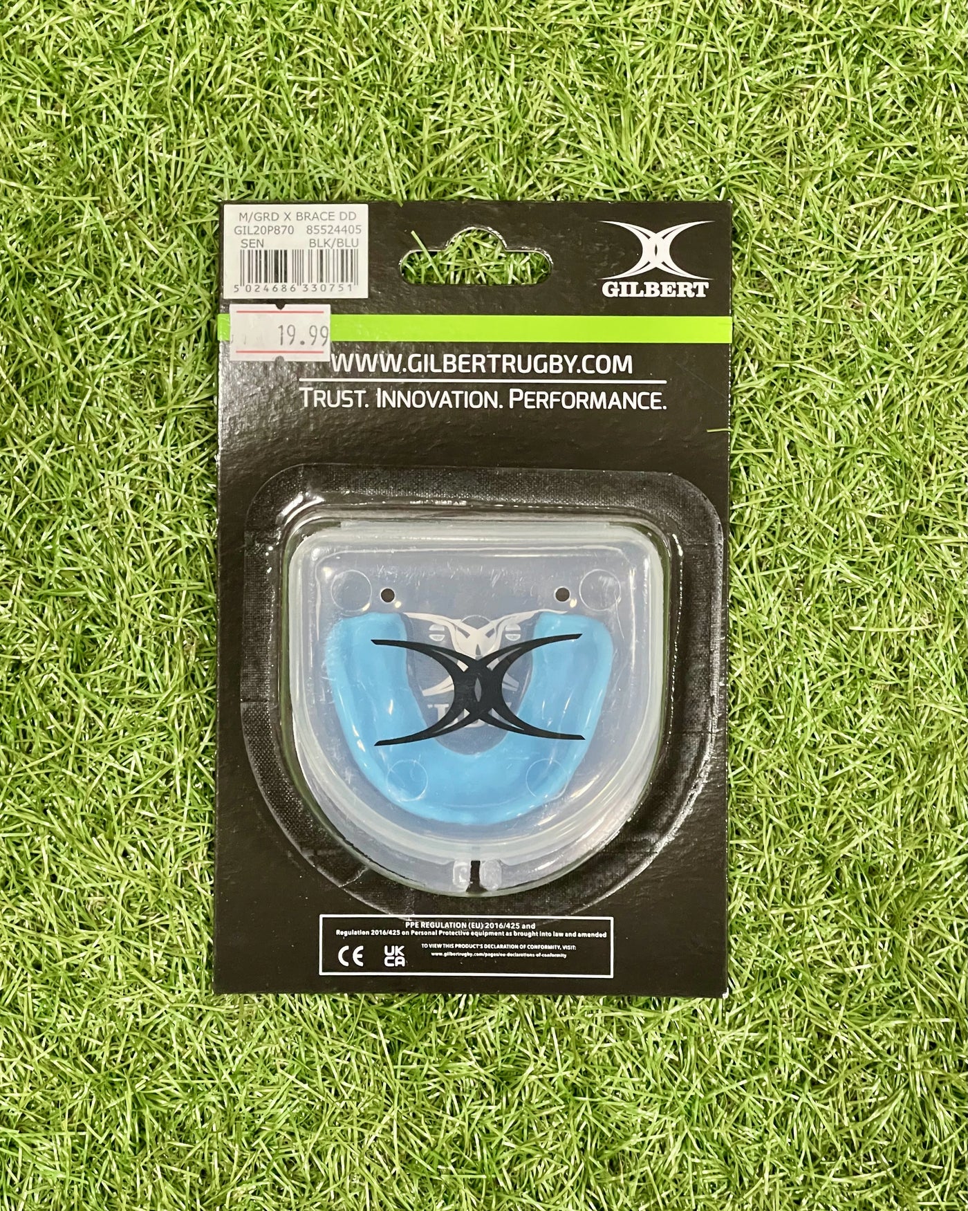 Gilbert X Brace Rugby Mouthguard