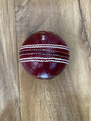 Grasshopper Beamer Leather Red Size Youth Pack of 1 Cricket Junior Ball - Image 2