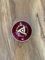 Grasshopper Beamer Leather Red Size Youth Pack of 1 Cricket Junior Ball - Image 3