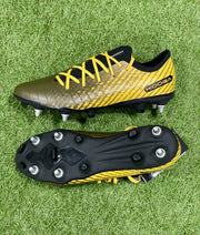 Kooga Rapid Rugby Boots - Black/Orange