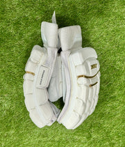 MRF Genius Emperor Gold/White Cricket Batting Gloves