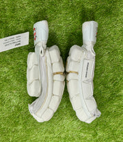 MRF Genius Emperor Gold/White Cricket Batting Gloves