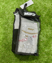 MRF Genius Emperor Gold/White Cricket Batting Gloves