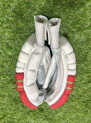 MRF Genius King Red/White Cricket Batting Gloves