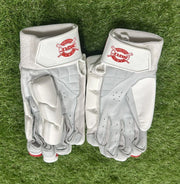 MRF Genius King Red/White Cricket Batting Gloves
