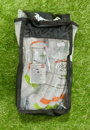 MRF Genius Master Class Orange/Green/White Cricket Batting Gloves