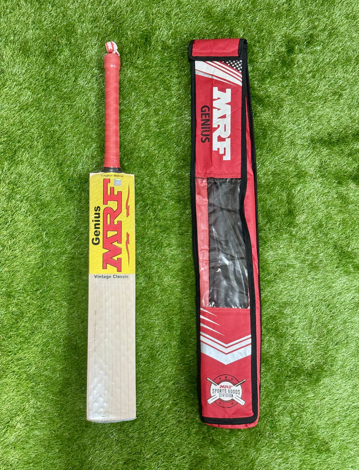 MRF Genius Vintage Classic Cricket Bat - Main