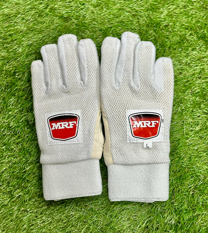 MRF Half Chamois Wicket Keeping Inner Gloves - Main Image
