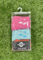 NIVIA Yoga Sport Socks (pack of 3)