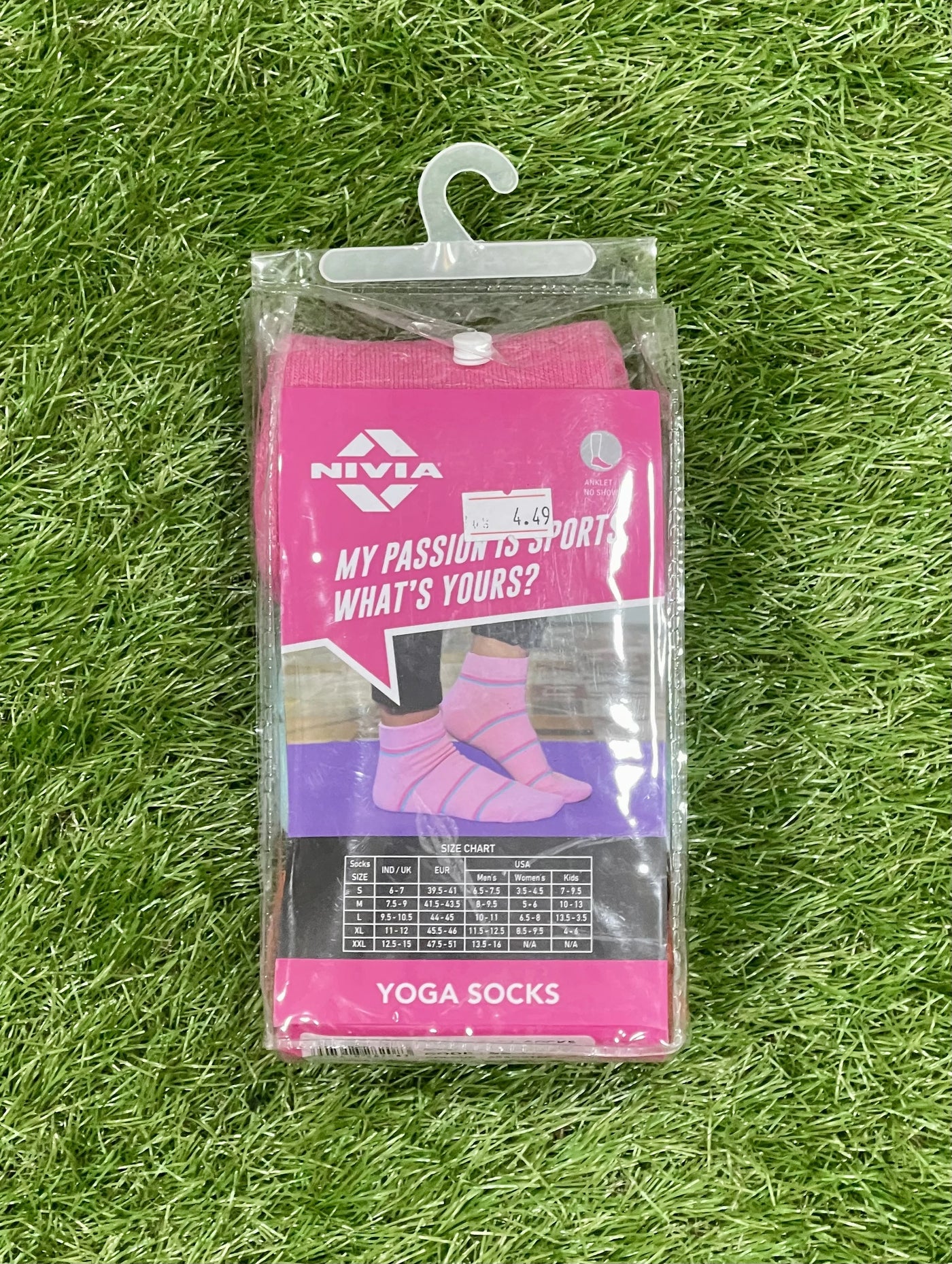 NIVIA Yoga Sport Socks (pack of 3)