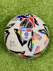 Puma Orbita 6 EFL SKY BET MS Football - White/Multicolour Rainbow - Image 3