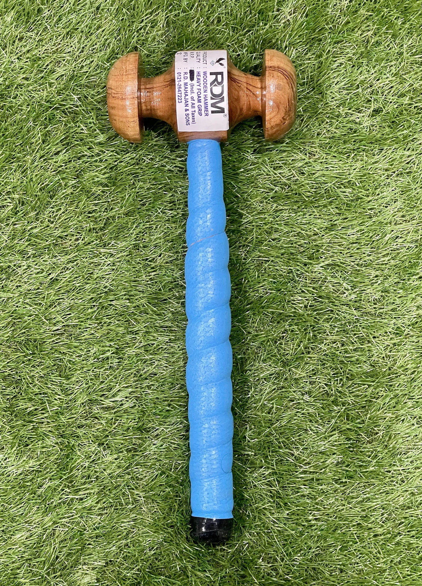 RDM Heavy Foam Grip Bat Wooden Mallet