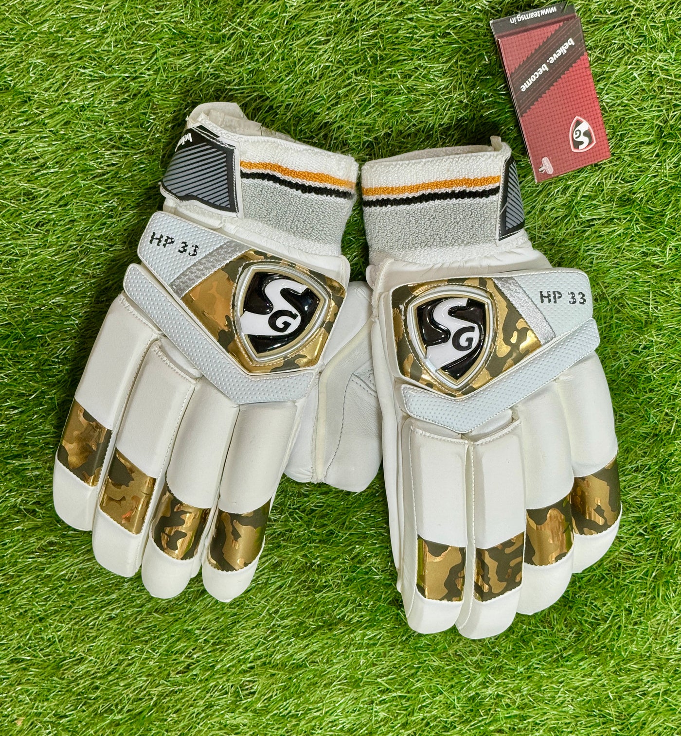 SG Hardik Pandya 33 Cricket Batting Gloves