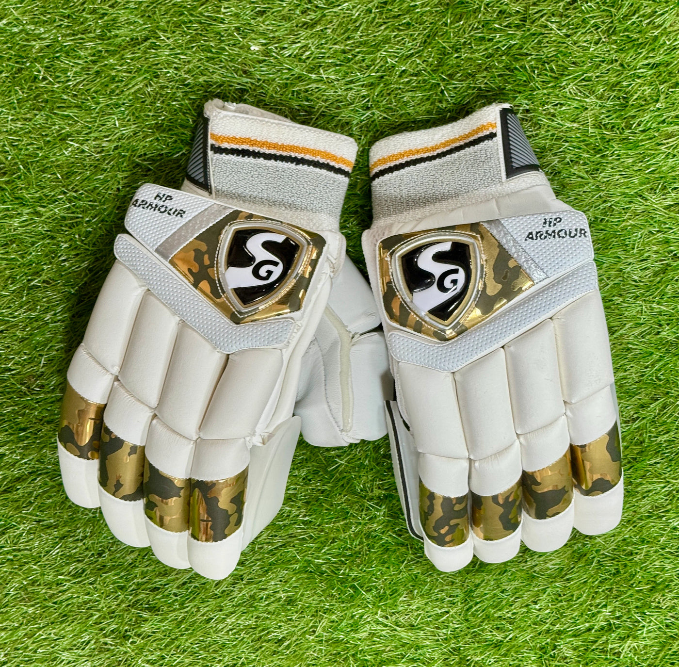 SG Hardik Pandya Armour Cricket Batting Gloves - "Safest Batting Gloves in the World" - SG