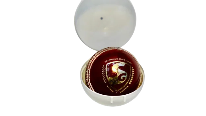SG Club Red Cricket Ball - Main Image