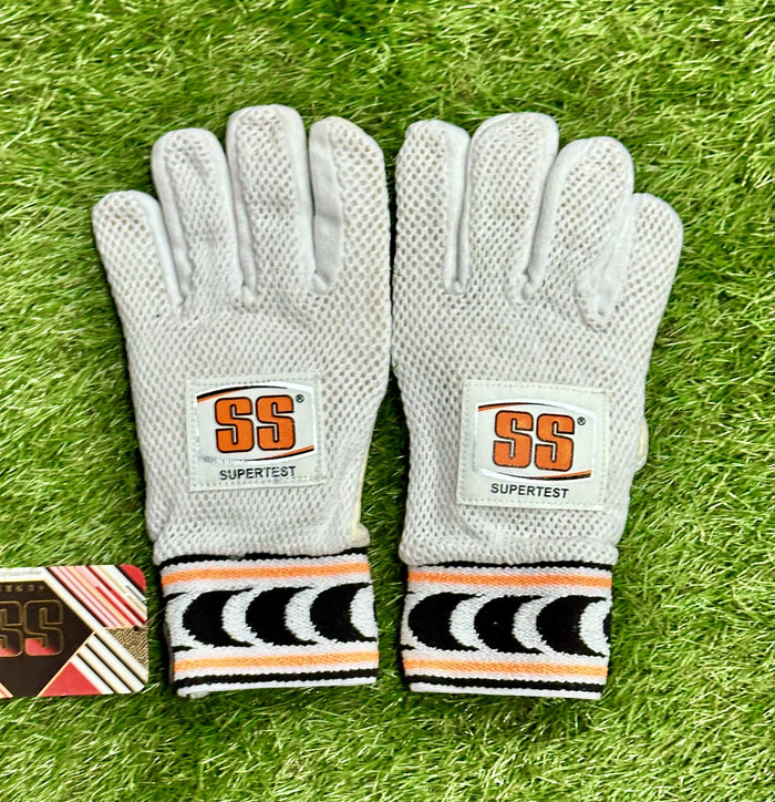 SS Supertest Junior Cricket Wicket Keeping Inner Gloves - Youth - Main Image