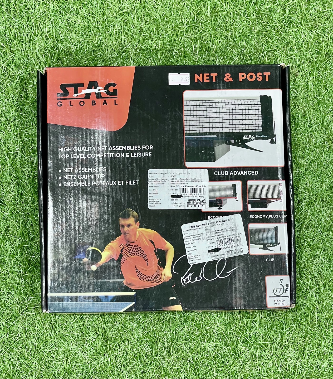 Stag Economy Plus Clip Table Tennis Net