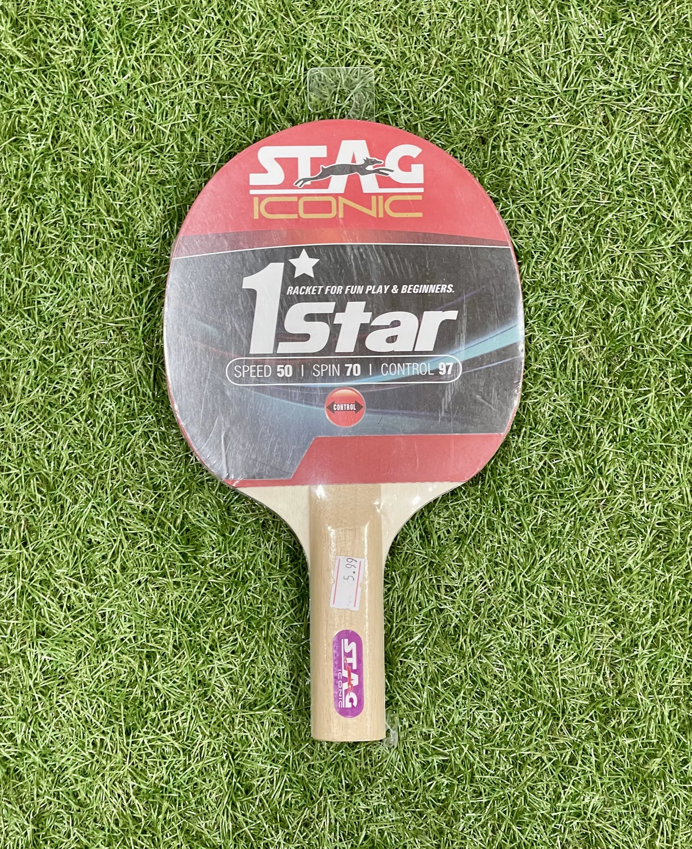 Stag Iconic 1 Star Table Tennis Bat