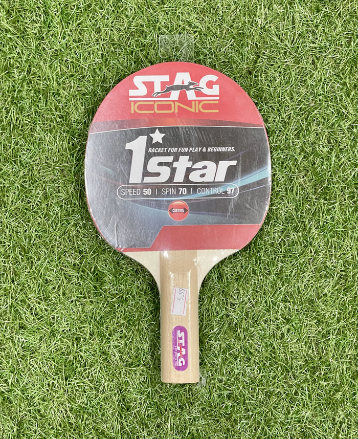 Stag Iconic 1 Star Table Tennis Bat