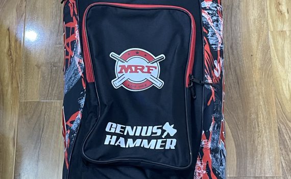 MRF Genius Hammer Duffle Kit Bag with Wheels – Mens