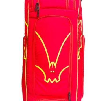 BAS Gamechanger Duffle Kit Bag with Wheels – Mens Black/Red/Blue